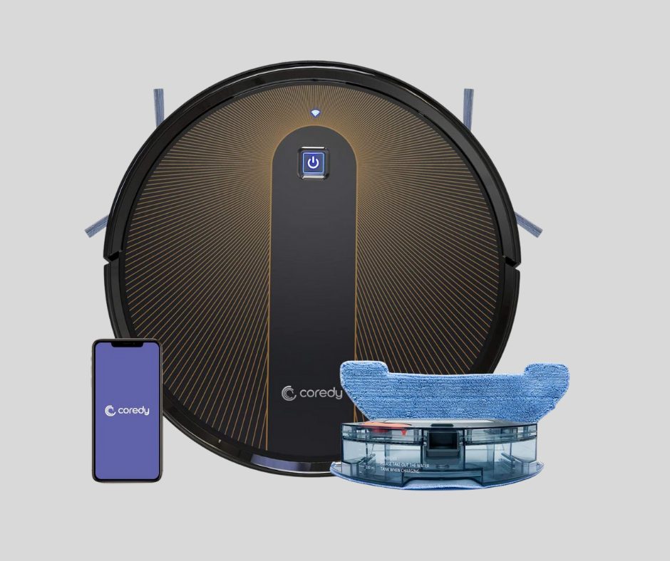 Coredy R750 Robot Vacuum Cleaner Compatible with Alexa