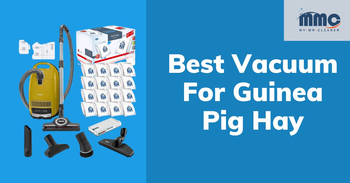 best vacuum for guinea pig hay