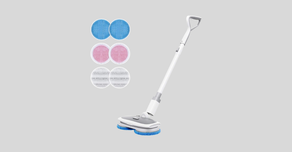 Electric Mop for Floor Cleaning, Electric Cordless Spin Mop