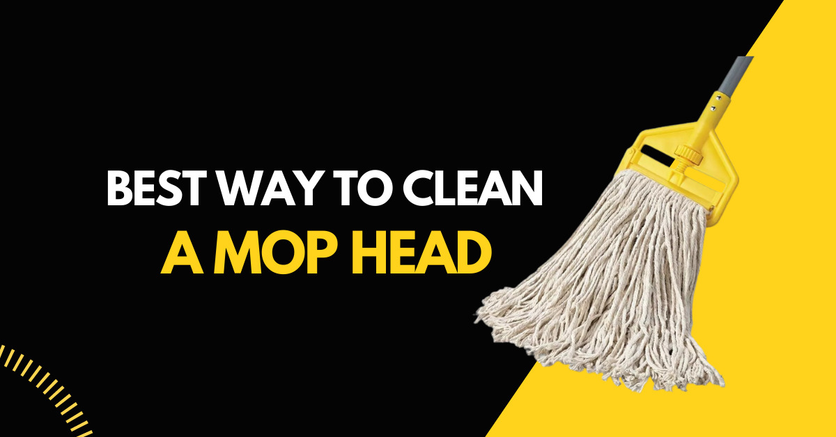 A best way to clean a mop head