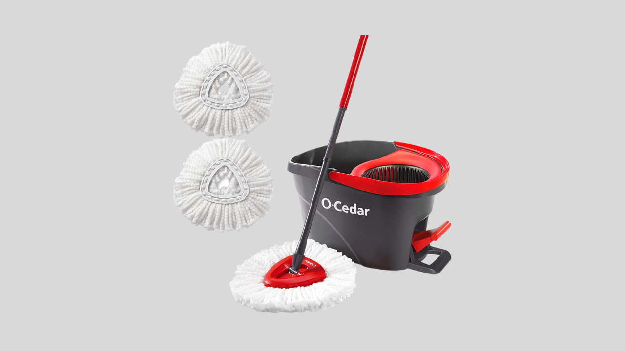 O-Cedar EasyWring Microfiber Spin Mop